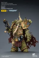 JOYTOY Death Guard Plague Marine Champion with Plasma Pistol and Power Fist - Warhammer 40K - photo 4