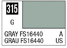 GSI Creos Mr. Color 315 - Gray FS16440 (Semi-Gloss/Aircraft) - Paints