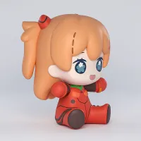 GOOD SMILE COMPANY Huggy Good Smile Asuka Shikinami Langley: Plugsuit Ver. - Rebuild of Evangelion - photo 3