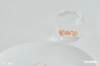 TOYZEROPLUS LuLu the Piggy - 300ML Glass Cup - LuLu The Piggy - photo 3
