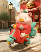 TOYZEROPLUS LuLu the Piggy -Burger Express Movable Series (Blind Box) - LuLu The Piggy - photo 7