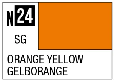 GSI Creos Acrysion N24 - Orange Yellow (Semi-Gloss/IJA-IJN Aircraft) - Paints