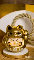 TOYZEROPLUS 200% PP Lucky Cat Daruma (Golden cat edition) - PP X Monster - photo 12