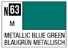 GSI Creos Acrysion N63 - Metallic Blue Green (Metallic/Aircraft) - Paints