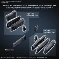 BANDAI HOBBY 30MM OPTION PARTS SET ARMORED CORE VI FIRES OF RUBICON WEAPON SET 02 - ARMORED CORE - photo 6
