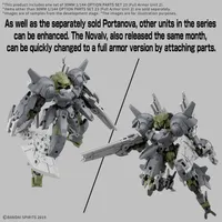 BANDAI HOBBY 30MM 1/144 OPTION PARTS SET 23 (FULL ARMOR UNIT 2) - 30 Minutes Missions (30MM) - photo 2