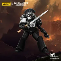 JOYTOY Raven Guard MkVI Tactical Sergeant with Power Sword, Bolter and Plasma Pistol - Warhammer 40K - photo 13