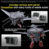 BANDAI HOBBY OPTION PARTS SET GUNPLA 15 (CAVALIER AIFRID) - After War Gundam X - photo 6