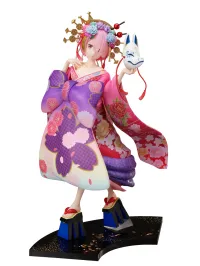 FuRyu Re:ZERO -Starting Life in Another World- Ram -Oiran- 1/7 Scale Figure - Re:ZERO -Starting Life in Another World- - photo 2
