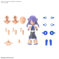 BANDAI HOBBY 30MS OPTION PARTS SET 9 (COMMANDER COSTUME) [COLOR C] - 30 Minutes Sisters (30MS) - photo 1