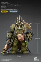 JOYTOY Death Guard Lord of Virulence with Power Fist and Twin Plague Spewer - Warhammer 40K - photo 20