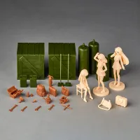 KAIYODO ARTPLA Girls & Panzer Final Chapter Garage Set [B] - GIRLS und PANZER - photo 7