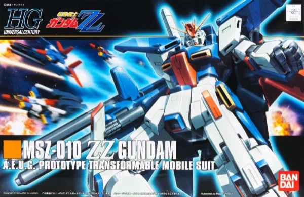 BANDAI HOBBY HGUC 1/144 #111 ZZ Gundam - Mobile Suit Gundam ZZ