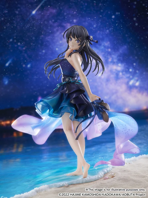 CyberZ Mai Sakurajima - Starry night sky ver.-1/7 Scale Figure - Rascal Does Not Dream of Bunny Girl Senpai