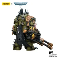 JOYTOY Death Guard Blightlord Terminator 1 with Reaper Autocannon and Bubotic Blades - Warhammer 40K - photo 11