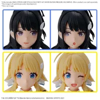 BANDAI HOBBY 30MS OPTION HAIR STYLE & FACE PARTS SET  (HIORI KAZANO/MEGURU HACHIMIYA) - 30 Minutes Sisters (30MS) - photo 2