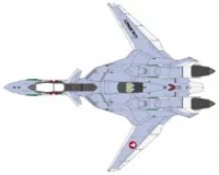 Hasegawa 1/48  VF-19A "VF-X RAVENS" - Macross - photo 5