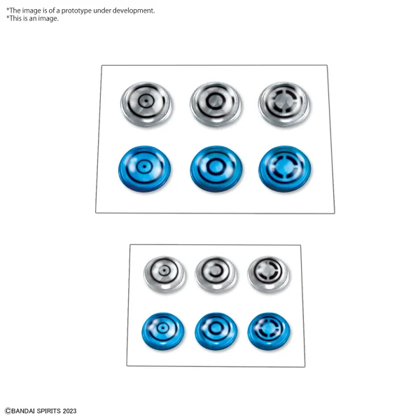 BANDAI HOBBY CUSTOMIZE MATERIAL (3D LENS STICKERS 2) - 30 Minutes Label