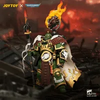 JOYTOY Salamanders Vulkan He'stan, the Forgefather with the Spear of Vulkan and the Gauntlet of the Forge - Warhammer 40K - photo 12