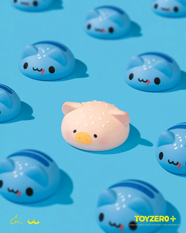 TOYZEROPLUS LuLu the Piggy x Capoo - LuLuBurger (Lu-Special) - LuLu The Piggy