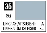 GSI Creos Mr. Color 35 - IJN Gray (Mitsubishi) (Semi-Gloss/Aircraft) - Paints - photo 1
