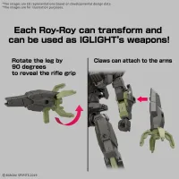 BANDAI HOBBY 30MM 1/144 eEXM-40 IGLIGHT 02 - 30 Minutes Missions (30MM) - photo 5