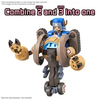 BANDAI HOBBY CHOPPER ROBO SUPER 2&3(HEAVY ARMOR&HORN DOZER) - ONE PIECE - photo 3