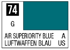 GSI Creos Mr. Color 74 - Air Superiority Blue (Gloss/Aircraft) - Paints