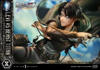 Prime 1 Studio Ultimate Premium Masterline  TV animation Attack On Titan  Levi versus Beast Titan Bonus Version - Attack on Titan - photo 50