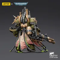 JOYTOY Death Guard Lord of Virulence with Power Fist and Twin Plague Spewer - Warhammer 40K - photo 3