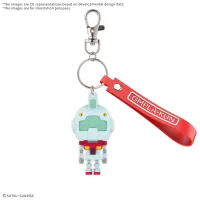 BANDAI HOBBY GMPLA-KUN 3D RUBBER MASCOT KEYCHAIN - Gundam Misc - photo 1