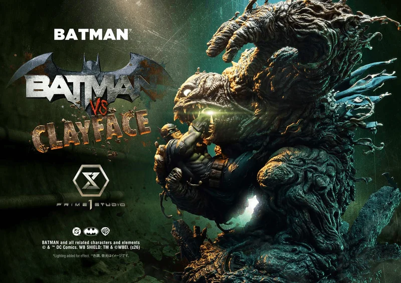 Prime 1 Studio Ultimate Premium Masterline Batman (Comics) BATMAN VS CLAYFACE - DC Comics