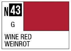 GSI Creos Acrysion N43 - Wine Red (Gloss/Primary) - Paints