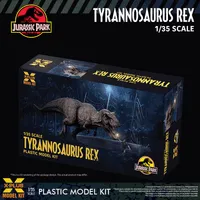 X-PLUS 1/35 Scale Plastic Model Kit Jurassic Park Tyrannosaurus rex - Jurassic Park - photo 2