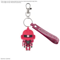 BANDAI HOBBY CHARZAKU-KUN 3D RUBBER MASCOT KEYCHAIN - Gundam Misc - photo 1