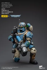 JOYTOY Astra Militarum Tempestus Scions 55th Kappic Eagles Plasma Gunner - Warhammer 40K - photo 7
