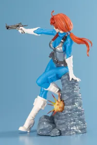 KOTOBUKIYA G.I. JOE SCARLETT SKY-BLUE COLOR BISHOUJO STATUE - G.I. Joe - photo 3