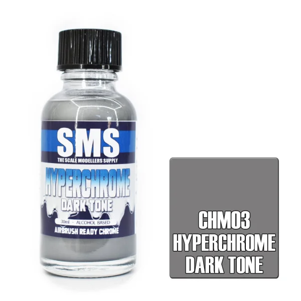 The Scale Modellers Supply (SMS) HYPERCHROME (Dark Tone) 30ml - Paints
