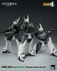 threezero Patlabor 2: The Movie - ROBO-DOU Ingram Unit 3 Reactive Armor Version - Mobile Police Patlabor - photo 7