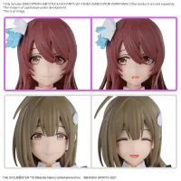 BANDAI HOBBY 30MS OPTION HAIR STYLE & FACE PARTS SET (TENKA OSAKI/CHIYUKI KUWAYAMA) - 30 Minutes Sisters (30MS) - photo 1
