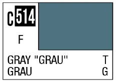 GSI Creos C514 Gray "Grau" [for German tank WWII] - Paints