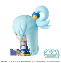SEGA fuwa petit KONOSUBA -God's blessing on this wonderful world! 3 Chibi Figure Aqua - KONOSUBA -God's Blessing on This Wonderful World! - photo 2