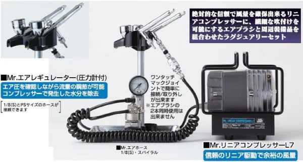 Mr. Linear Compressor L7 w/ PS270&289 Airbrush