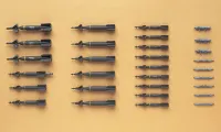 Hasegawa [X72-11] 1:72 AIRCRAFT WEAPONS VI : U.S. SMART BOMBS - Kit Accessories - photo 2