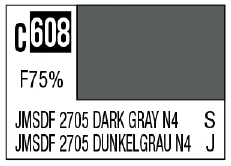 GSI Creos C608 JMSDF 2705 Dark Gray N4 [Japan Maritime Self-Defense Force ships] - Paints