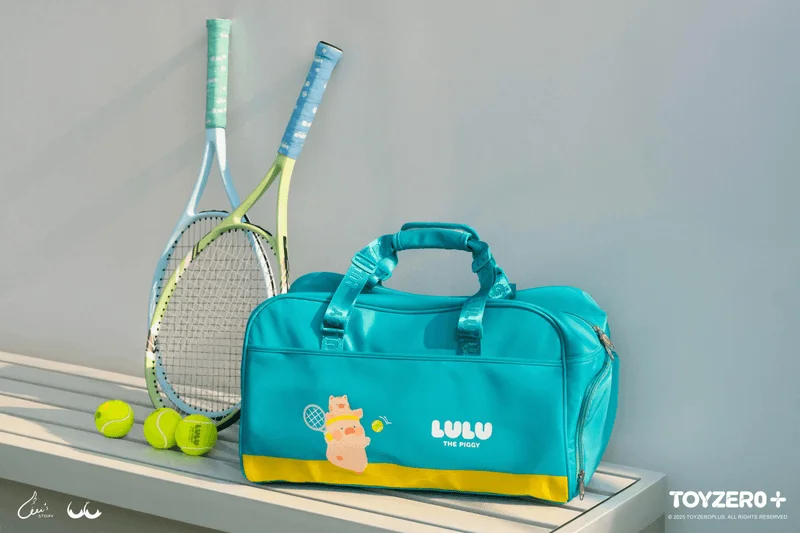 LuLu the Piggy Tennis Series - Sports Fitness Bag