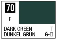 GSI Creos Mr. Color 70 - Dark Green (Flat/Tank) - Paints - photo 1