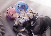 FuRyu Re:ZERO -Starting Life in Another World- Ram ＆ Rem 1/7 Scale Figure set - Re:ZERO -Starting Life in Another World- - photo 5