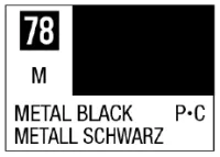 GSI Creos Mr Color Spray - S78 Metallic Black (Metallic/Primary) - Paints - photo 1