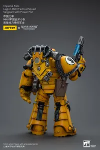 JOYTOY Imperial Fists   Legion MkIII Tactical Squad  Sergeant with Power Fist - Warhammer 40K - photo 6